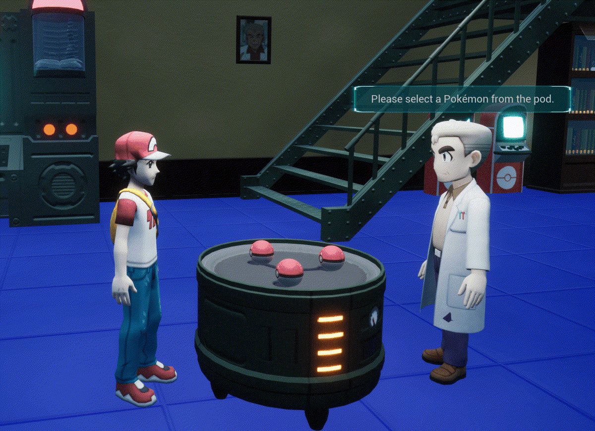 Choose your starter Pokémon